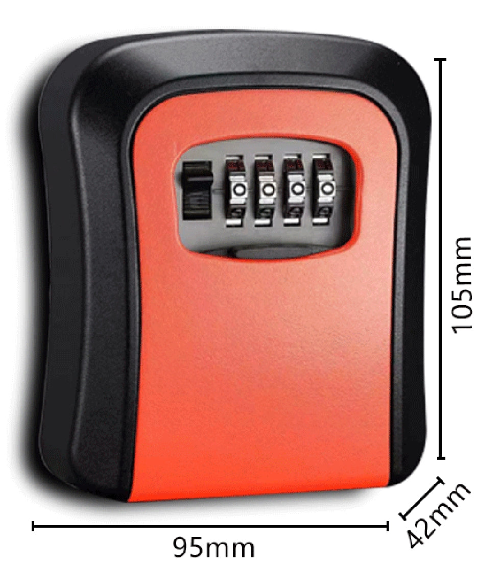 🔒 DMORIX™ Boîte à Clés Murale Sécurisée Code 4 Chiffres • Étanche • Métal Renforcé
