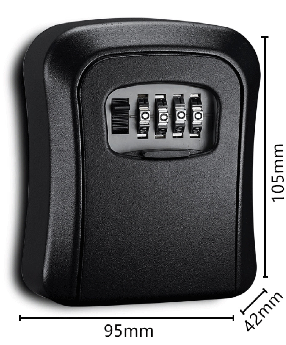 🔒 DMORIX™ Boîte à Clés Murale Sécurisée Code 4 Chiffres • Étanche • Métal Renforcé